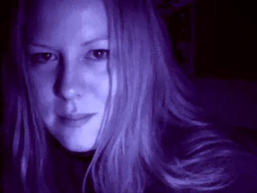 Yeah. It's me on my web cam in a blue mood.