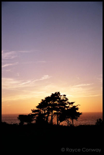 Sunset near the Light House at Fort Casey.