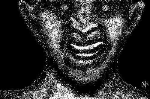 He is my scary friend
