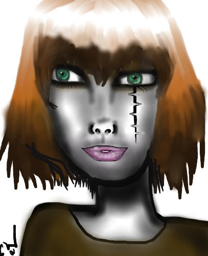 weird girl