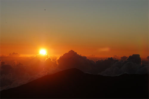 Sunrise at 1000 feet