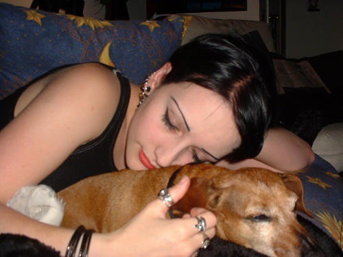 me and my puppie ^*^