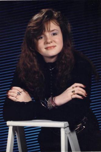 Lol.. I found this in the load of pictures from my Moms house. I
d say I am about 14 in this picture. Can we say.. metalhead?