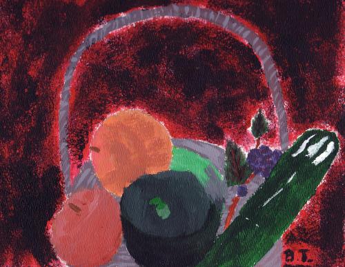 Please... Allow me to apologize to all you innocent viewers having to see such a thing as a green object spurting in my PAINTING! >_<