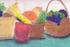 Hmmmm... Fruity pastels etc.
