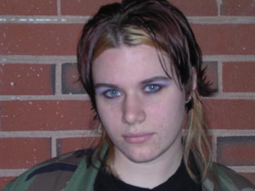 This is a promo shot for my promotion company Painted red Promotions...my newest pic and i just got my wig smoked..